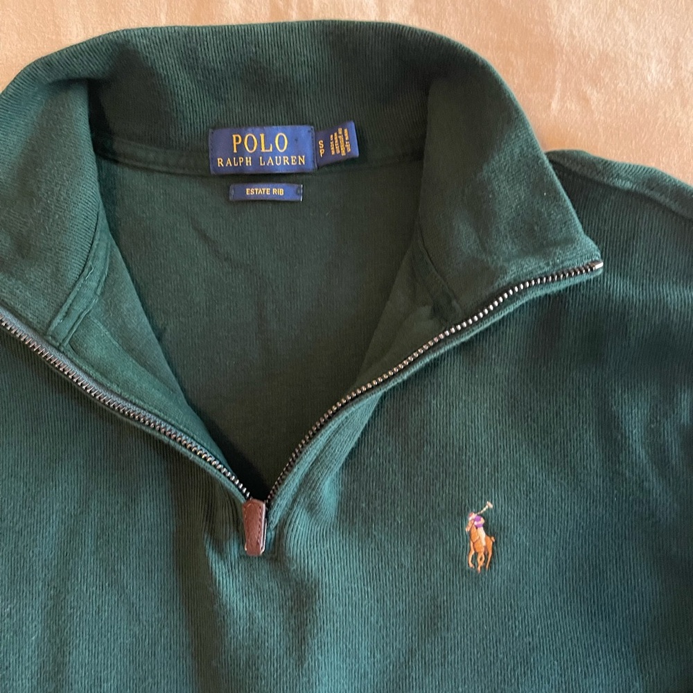 Ralph Lauren Polo Estate Rib Quarter Zip